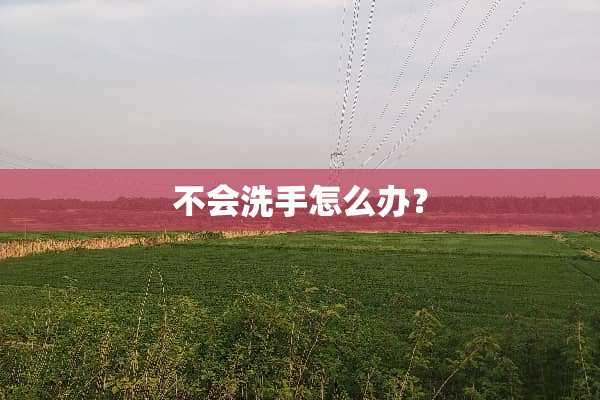 不会洗手怎么办？
