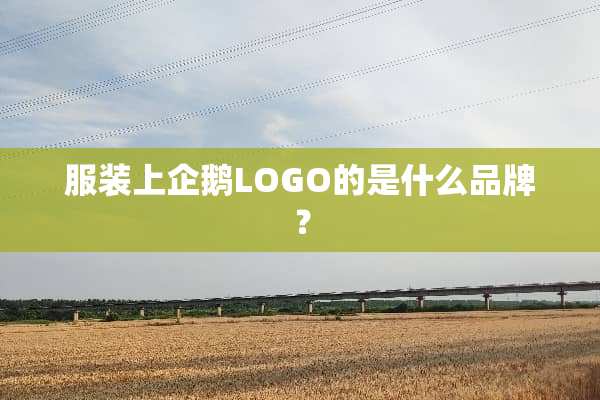 服装上企鹅LOGO的是什么品牌？