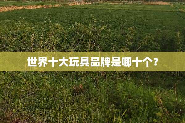 世界十大玩具品牌是哪十个？
