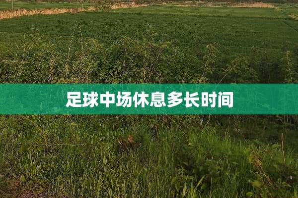 **中场休息多长时间
