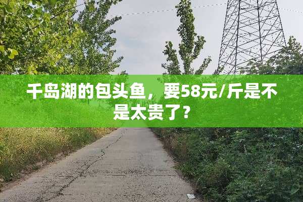 千岛湖的包头鱼，要58元/斤是不是太贵了？