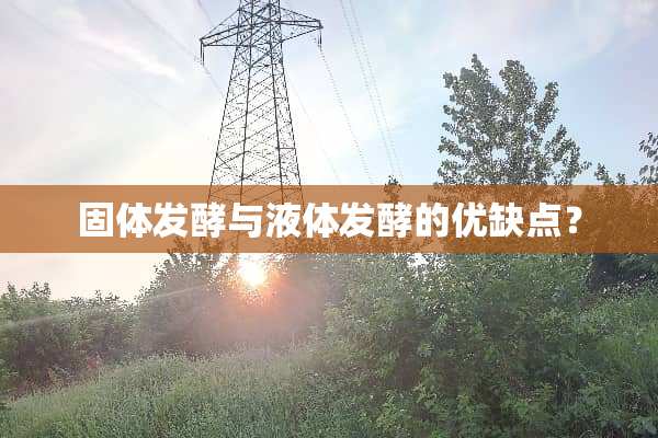 固体发酵与液体发酵的优缺点？