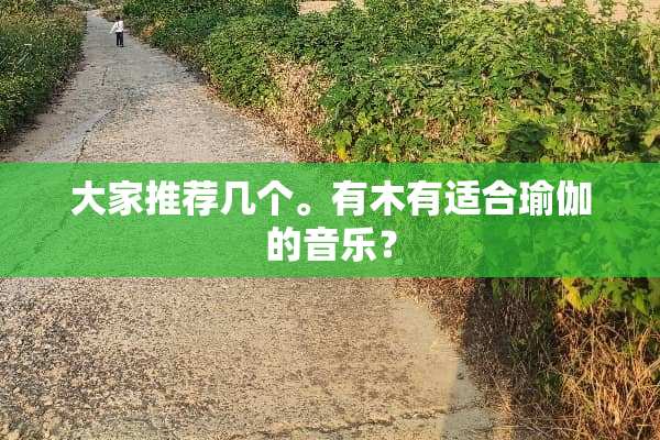 大家推荐几个。有木有适合瑜伽的音乐？