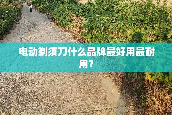 电动剃须刀什么品牌最好用最耐用？