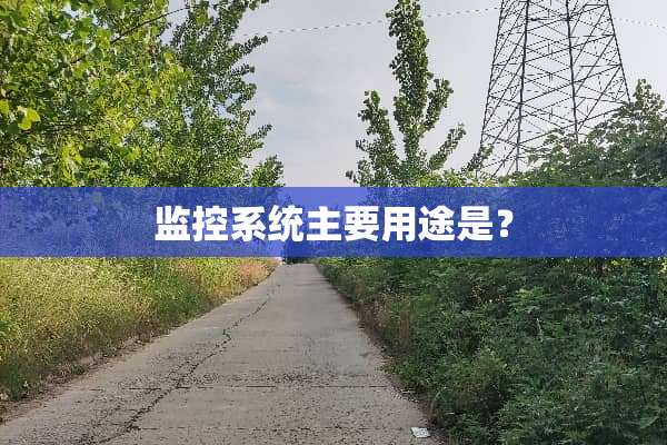 监控系统主要用途是？