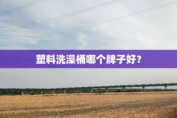 塑料洗澡桶哪个牌子好？