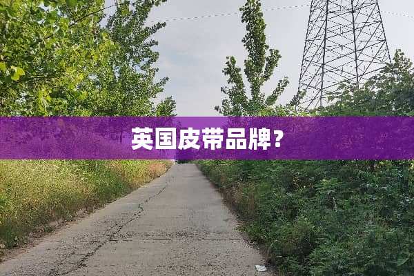 英国皮带品牌？