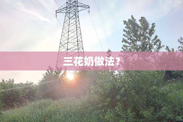 三花奶做法？