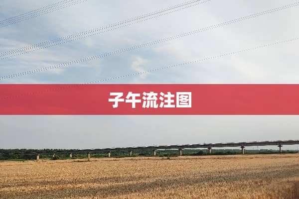 子午流注图