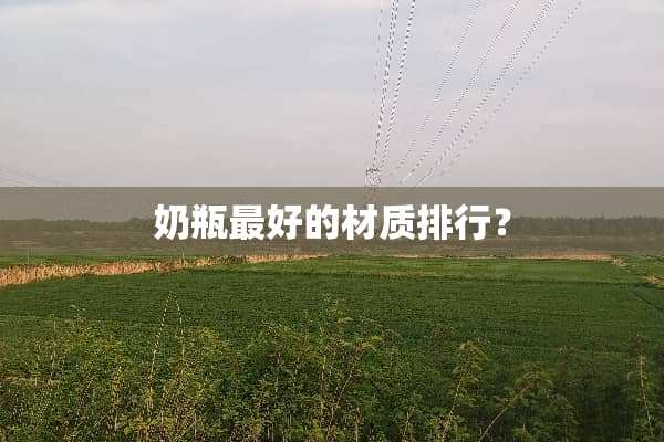 奶瓶最好的材质排行？