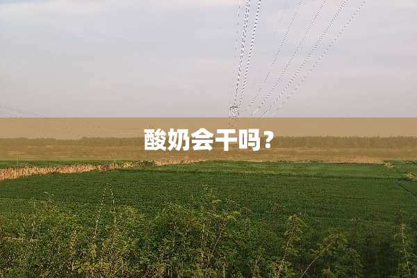 酸奶会干吗？