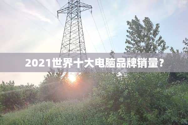 2021世界十大电脑品牌销量？