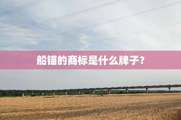 船锚的商标是什么牌子？