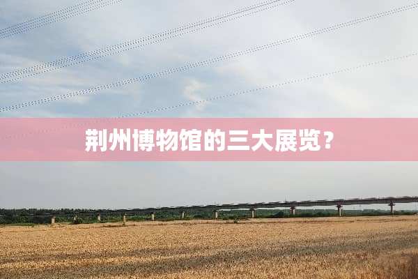 荆州博物馆的三大展览？