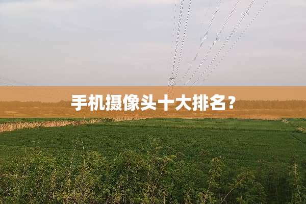 手机**头十大排名？