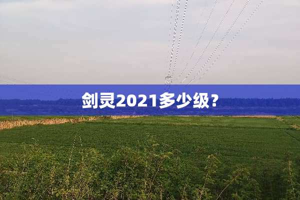 剑灵2021多少级？