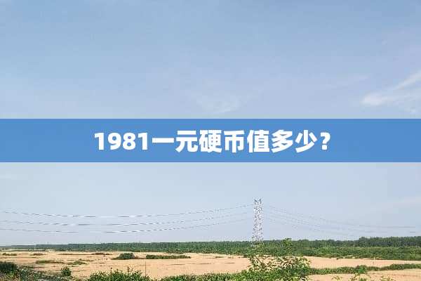 1981一元**值多少？