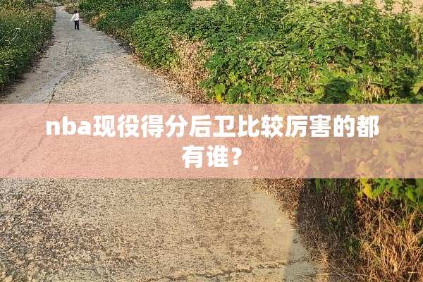 nba现役得分后卫比较厉害的都有谁？