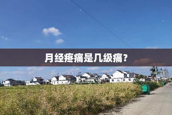 月经疼痛是几级痛？