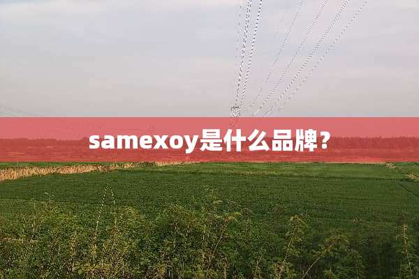 samexoy是什么品牌？