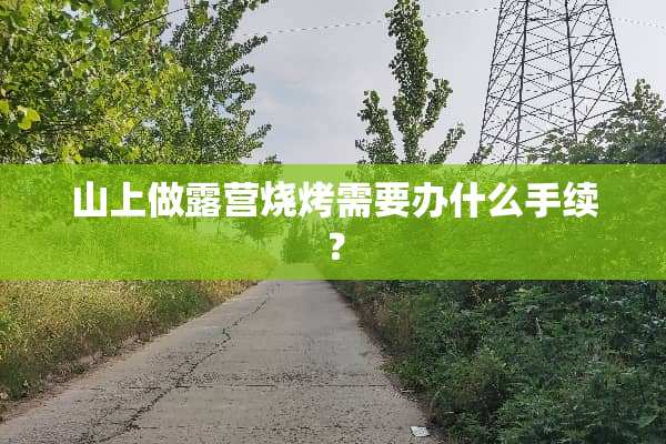 山上做露营烧烤需要办什么手续？