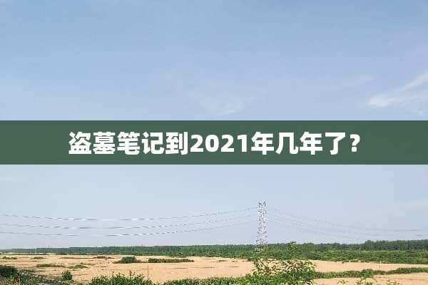 盗墓笔记到2021年几年了？