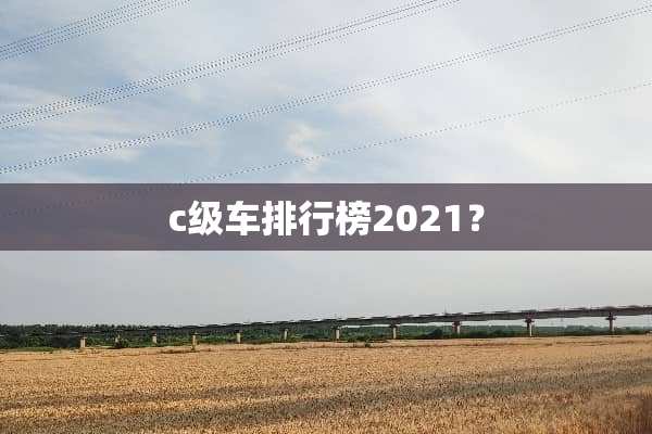 c级车排行榜2021？
