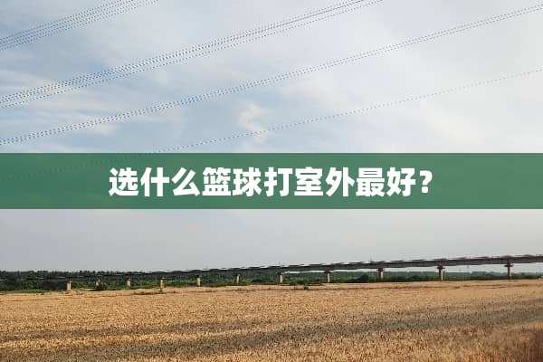选什么篮球打室外最好？