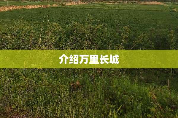 介绍**长城