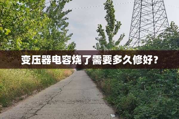 变压器电容烧了需要多久修好？