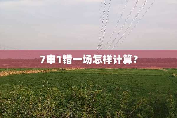 7串1错一场怎样计算？
