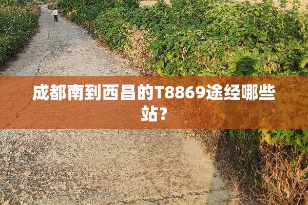 成都南到西昌的T8869途经哪些站？