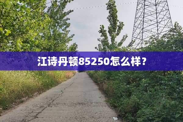 江诗丹顿85250怎么样？