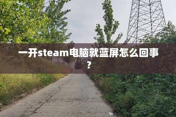 一开steam电脑就蓝屏怎么回事？