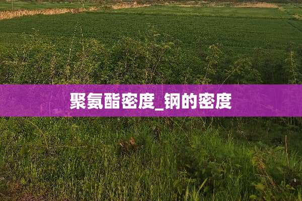 聚氨酯密度_钢的密度