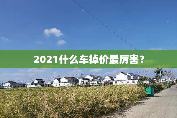 2021什么车掉价最厉害？