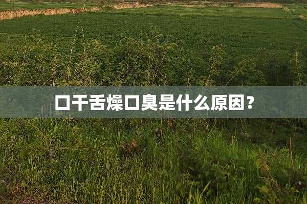 口干舌燥口臭是什么原因？