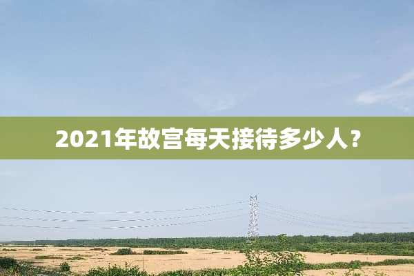 2021年故宫每天接待多少人？