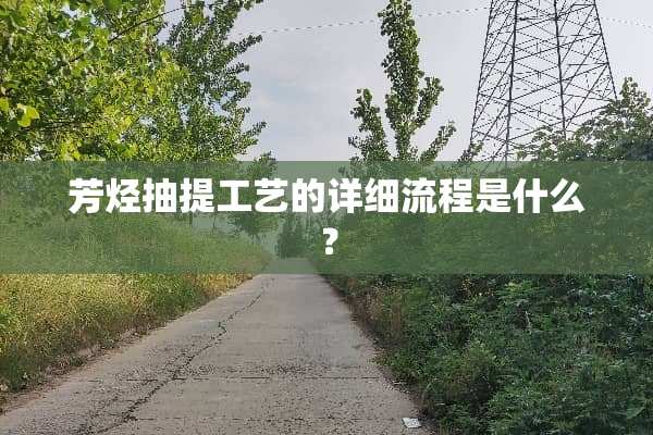 芳烃抽提工艺的详细流程是什么？