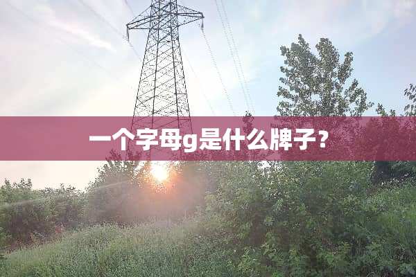 一个字母g是什么牌子？
