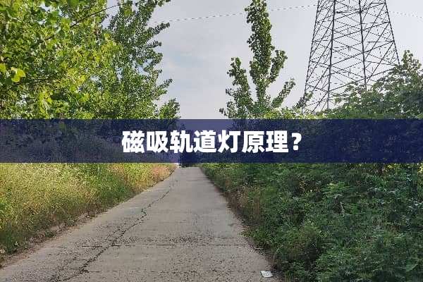 磁吸轨道灯原理？