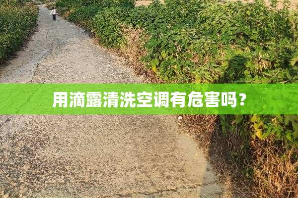 用滴露清洗空调有危害吗？