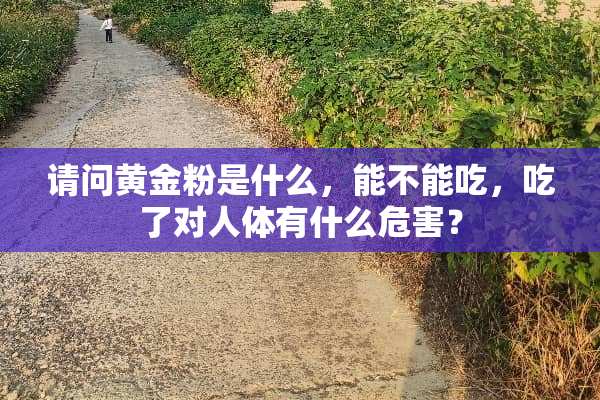 请问黄金粉是什么，能不能吃，吃了对人体有什么危害？