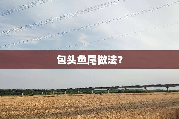 包头鱼尾做法？