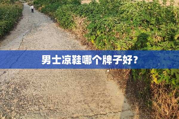 男士凉鞋哪个牌子好？
