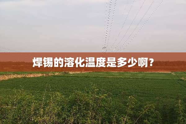 焊锡的溶化温度是多少啊？