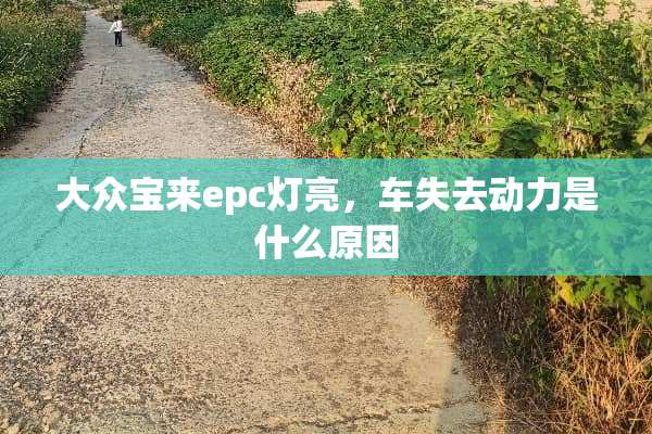 大众宝来epc灯亮，车失去动力是什么原因