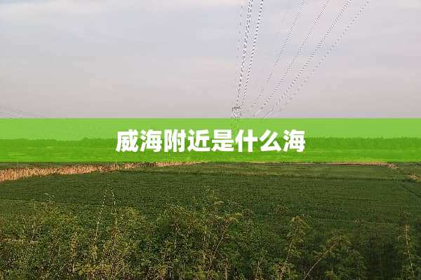 威海附近是什么海