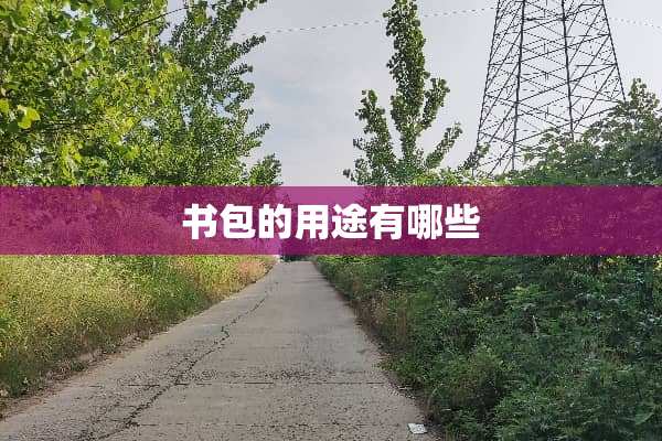 书包的用途有哪些