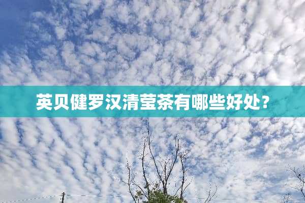 英贝健罗汉清莹茶有哪些好处？